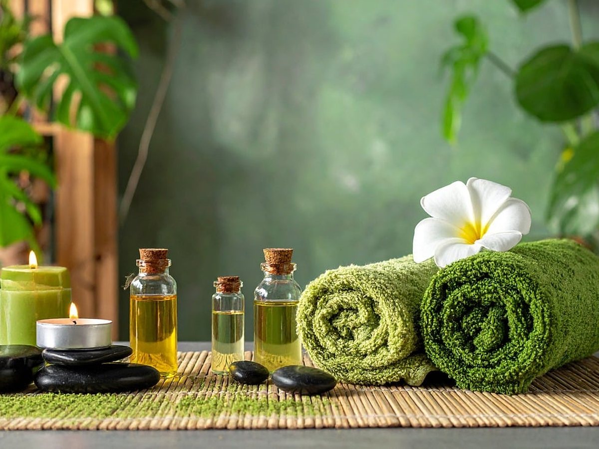 Massage de détente dans une ambiance paisible